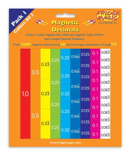 Magnetic Teach Yourself Decimals