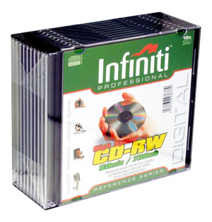 CD-RW Professional 12x(speed) - 10 Pack