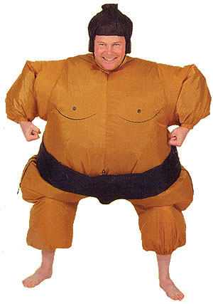 Inflatable Sumo Wrestler Costume