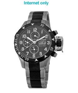 ingersoll Bison Gents White Digit Watch