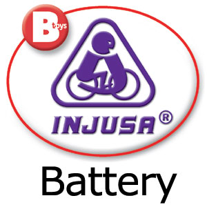 Injusa Battery 12V 2X6V 12A H