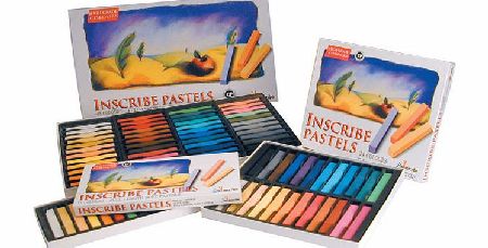 Inscribe Soft Pastel Set 24 Colours Full Size