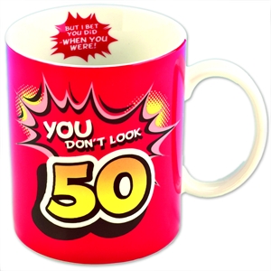 50th Birthday Mug