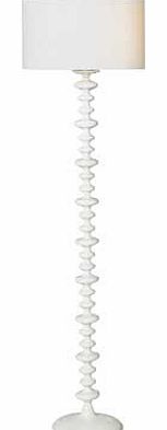 Amethyst Floor Lamp - Ivory