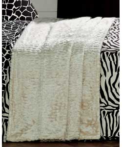 Inspire Animal Faux Fur Throw