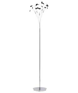 Splash 5 Light Floor Lamp - Black