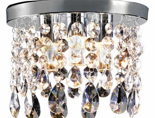 Venetia Droplets 3 Light Ceiling Fitting