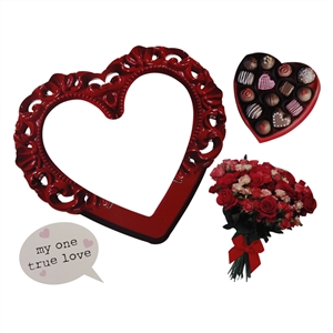 Kissing Booth with Love Props