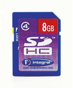 8GB SDHC Memory Card