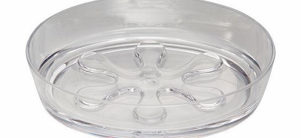 InterDesign Eva Soap Dish, Clear