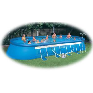 INTEX 28 x 12 x 52 Oval Frame Pool