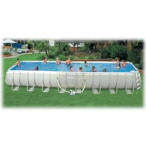 INTEX 32 x 16 x 52 Rectangular Ultra Frame Pool