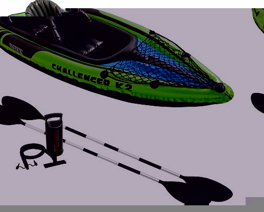 Intex Challenger K2 Kayak - Yellow/Blue