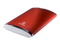 HD/250GB USB2.0/FW eGo Host Pwd Red