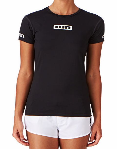 ION Comp Womens Cap Sleeve Rash Vest - Black