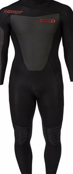 ION Mens ION Element Semidry 3/2mm Back Zip Wetsuit