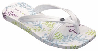 bloom white flip flop