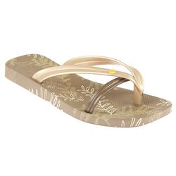 Ipanema Female Ipaleaf Casual Sandals in Brown