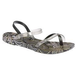 Ipanema Female Parade Flip Flop in Black