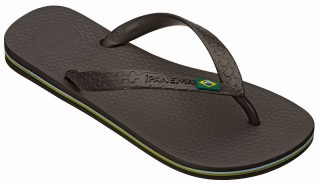 Flag Brown flip flop