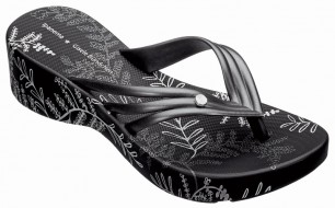 forest black sandal