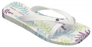 Leaf White flip flop