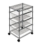 3-Drawer Steel Rack