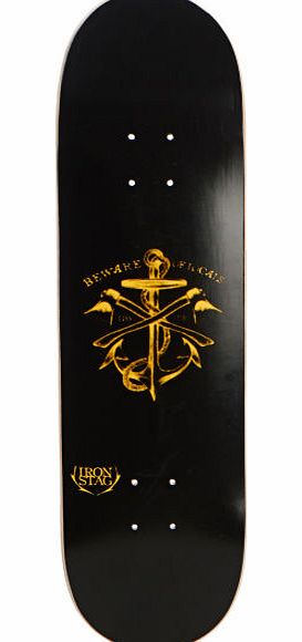 Iron Stag Beware Skateboard Deck - 8 inch