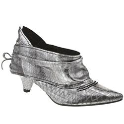 Irregular Choice Female Irregular Choice Oh Boy Leather Upper Casual in Silver