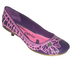 Irregular Choice IC DRAWN ON RUFFLE KITTEN CT