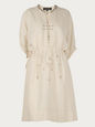 DRESSES CREAM 1 ISA-T-LAMONI