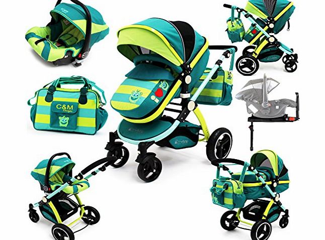 iSafe i-Safe System   iSOFIX Base - Lil Friend Trio Travel System Pram 