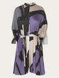 DRESSES PURPLE SILVER 8US ISS-S-DJ450