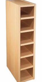 Beech Style Wine Rack Cabinet (W)150mm