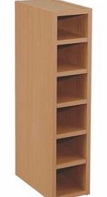 IT Kitchens Solid Oak Wine Rack Cabinet (W)150mm