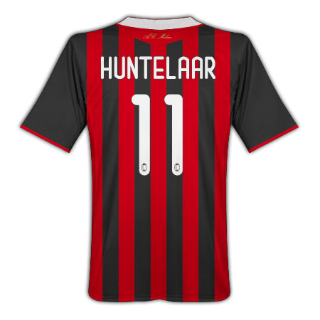 Adidas 09-10 AC Milan home (Huntelaar 11)