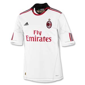 Italian teams Adidas 2010-11 AC Milan Adidas Away Football Shirt