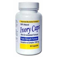 Ivory Caps Skin Lightening Pills - 60 Capsules