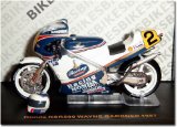 IXO Die-cast Model Honda NSR500 (Wayne Gardner) (1:24 scale in Blue)