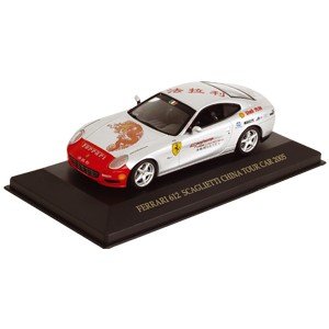 Diecast Model Ferrari 612 Scaglietti China Tour in Silver