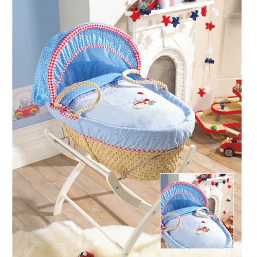 Humphreys Little Red Car - Moses Basket