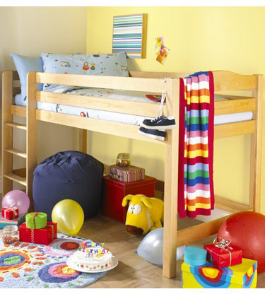 Izziwotnot Midsleeper Bunk Bed