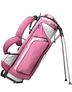 Izzo DELIGHT ULTRALIGHT STAND BAG RASPBERRY/WHITE/PINK /