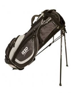 GLIDER STAND BAG Black/Orange/Silver