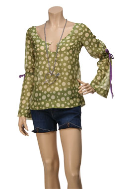 J&M Davidson Polka Dot Tunic by J&M Davidson