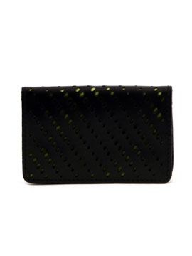 J Fold Black Business Card Carrier Wallet