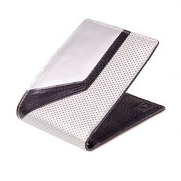 Silver / Black Jetstream Wallet by J Fold