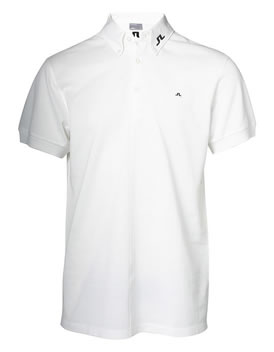 j lindeberg Autumn/Winter 09 BD Polo Athletic Fit Tour White