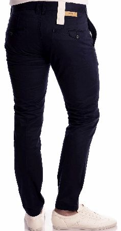 Chaze 3.0 Cotton Satin Navy Trousers