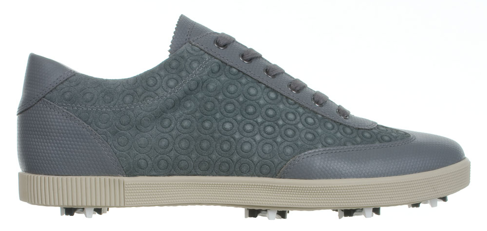 J Lindeberg Fine Suede Golf Sneakers Grey